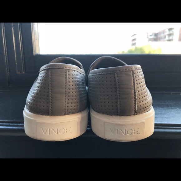 Vince Blair perforated leather slip-on sneakers - Picture 8 of 8